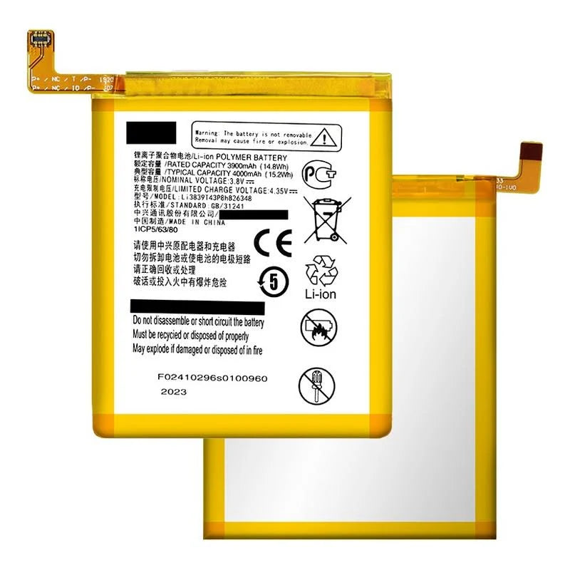 Batería ZTE A7s / A7 2020 / A71 | Código Li3839T43P8h826348 | 4000 mAh | Calidad Original Display