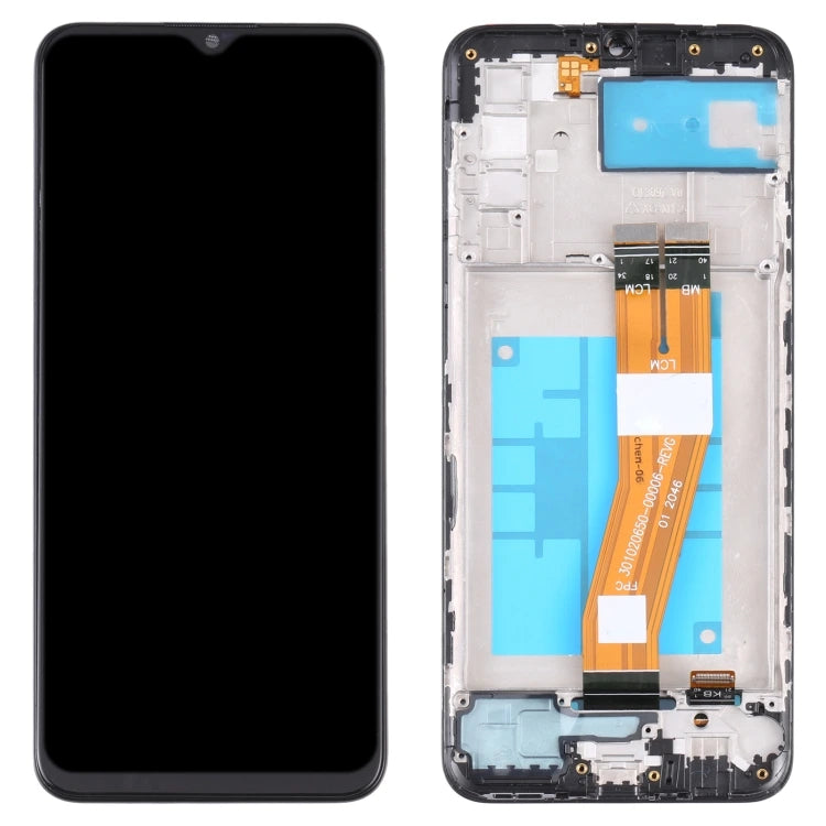 Pantalla Display Samsung Galaxy A02s (SM-A025) | Con Marco | Calidad Original | Negro DISPLAYS