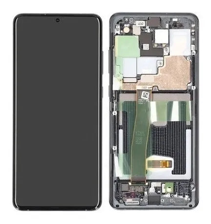 Pantalla Display Samsung Galaxy S20 Ultra | Con Marco | Panel AMOLED | Negro DISPLAYS