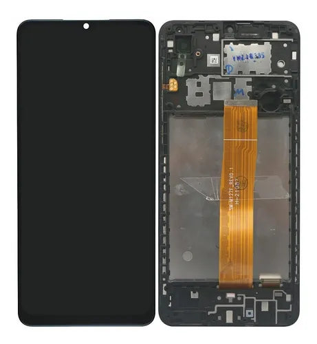Pantalla Display Samsung Galaxy A02 (SM-A022F) | Original con Marco Ensamblado | Negro DISPLAYS