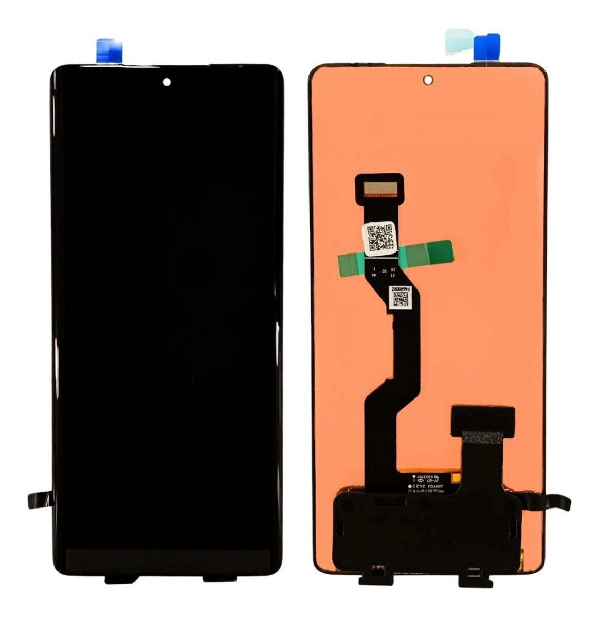 Pantalla Motorola Edge 50 Fusion / Moto G85 (XT2425/XT2427) Negra | Display pOLED Curvo + Touch | Repuesto de Gama Alta con Soporte de 144Hz y Lector de Huella DISPLAYS