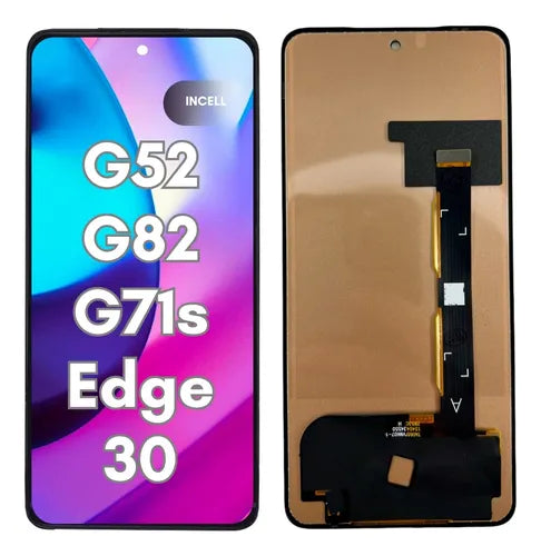 Pantalla Motorola Moto G52 / G82 5G / Edge 30 (XT2221 / XT2203) | Tecnología Incell | Negro DISPLAYS