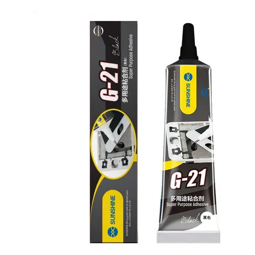 Pegamento Mechanic G21 Negro | 15ml Chico | Especial para Sellado de Marcos Consumibles