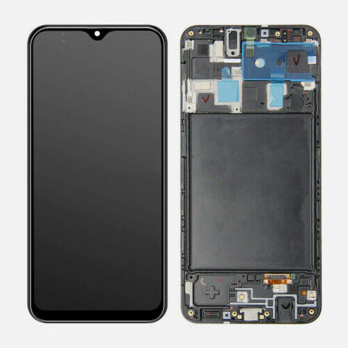 Pantalla Display Samsung Galaxy A20 | Con Marco | Tecnología Incell High-Definition | Negro DISPLAYS