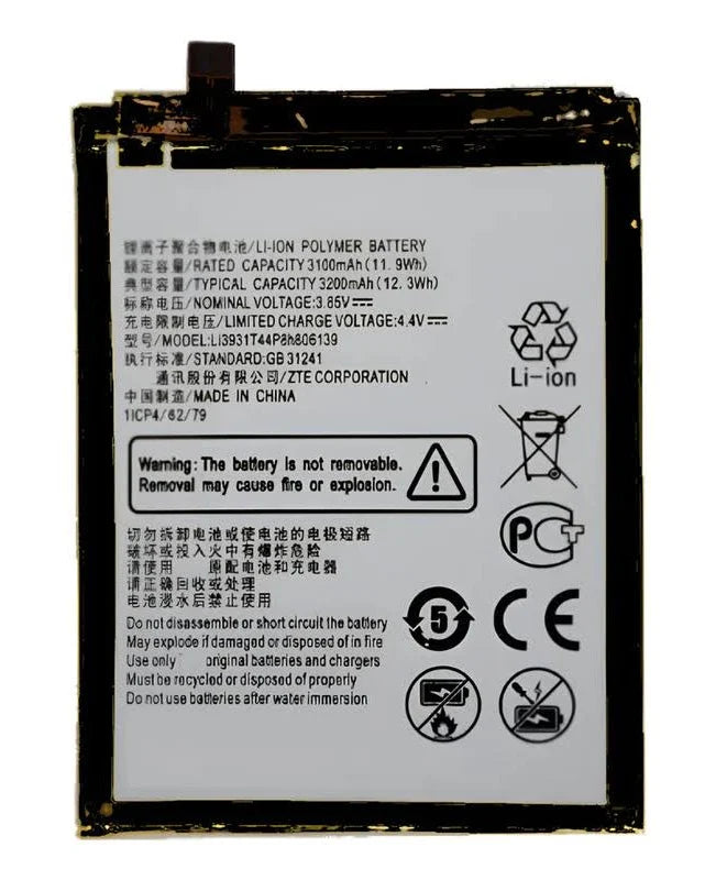 Batería ZTE V10 Vita / V10 / A5 2020 / A51 | Código LI3931T44P8H806139 | Calidad Original BATERIA