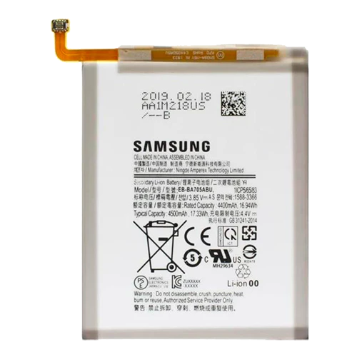 Batería Samsung Galaxy A70 / A70s | Código EB-BA705ABU | Calidad Original | 4500mAh BATERIA