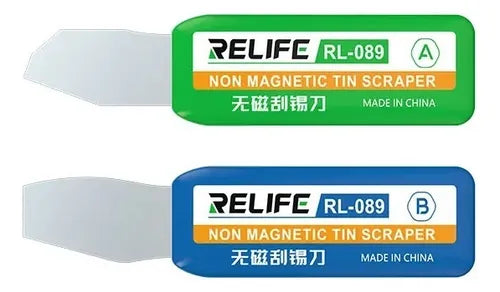 Lainas Metálicas para Celular Relife RL-089 | Juego de 2 Piezas | Apertura Segura Consumibles