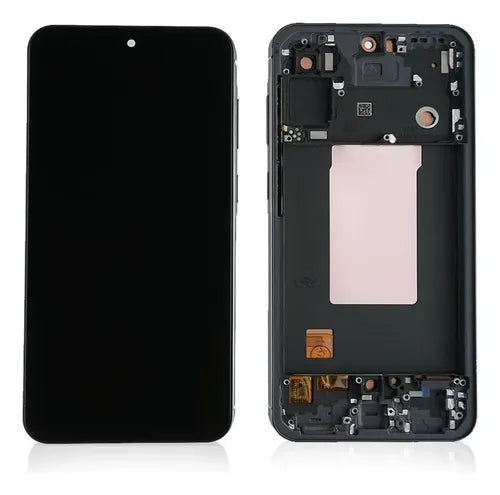 Display Samsung A56 5G SM-A566V / SM-A566B / SM-A566E / SM-A566U / SM-A566W / SM-A566S Incell Con Marco Negro DISPLAYS