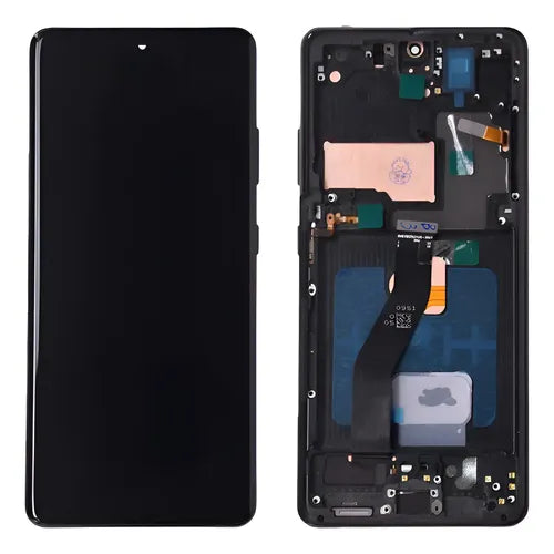 Display Samsung S21 FE SM-G990B / SM-G990E Incell Con Marco Negro DISPLAYS