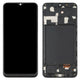 Pantalla Display Samsung Galaxy A20 | Con Marco | Panel Super AMOLED | Negro DISPLAYS