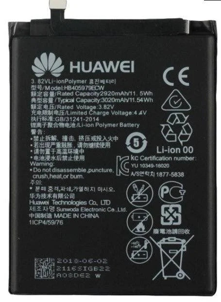 BATERÍA HUAWEI Y5 2018 / HB405979ECW / KS40 / E6 PLAY / Y6 2019 / Y6 2018 / Y6S / G ELITE PLUS / HONOR 8A / HONOR 8S / NOVA SMART