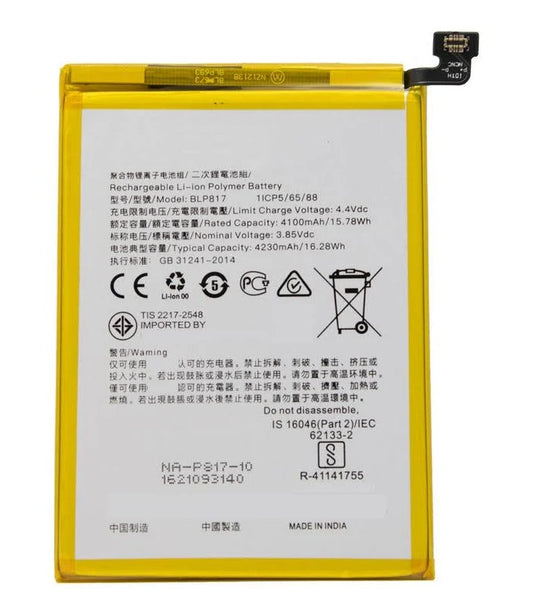 Batería OPPO A15 | Código BLP817 | Calidad Original | 4230mAh BATERIA