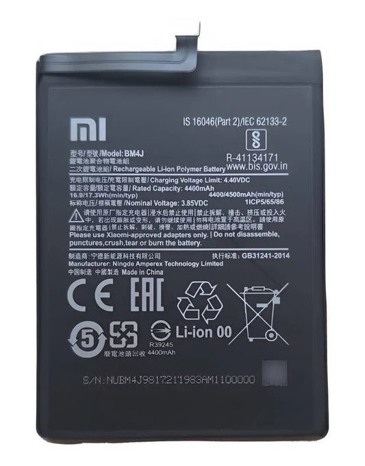 Batería Xiaomi Redmi Note 8 Pro | Código BM4J | Calidad Original | 4500mAh BATERIA