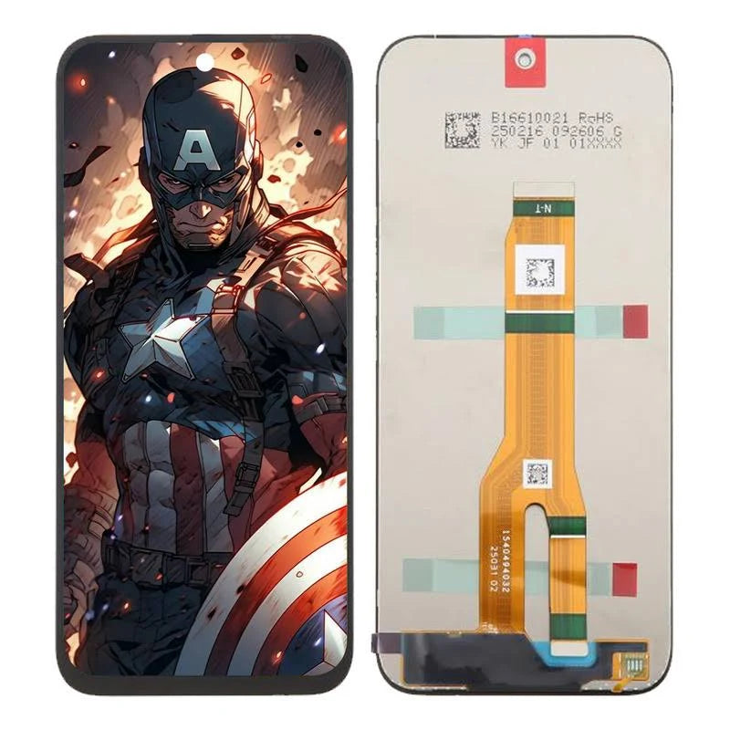 Pantalla Display Honor X6c (NIC-LX1/LX2/LX3) Calidad Original Black