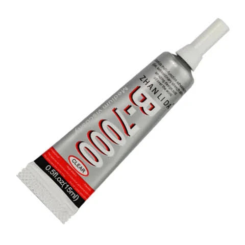 Pegamento B7000 Transparente | 15ml Chico | Multiusos Reparación Celular Consumibles