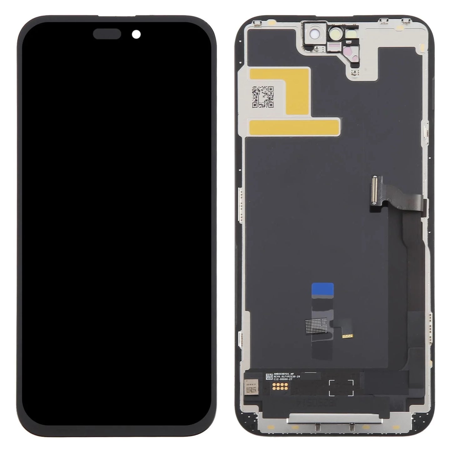 Pantalla Display iPhone 14 A2882 | Calidad JK AMOLED | Negro DISPLAYS